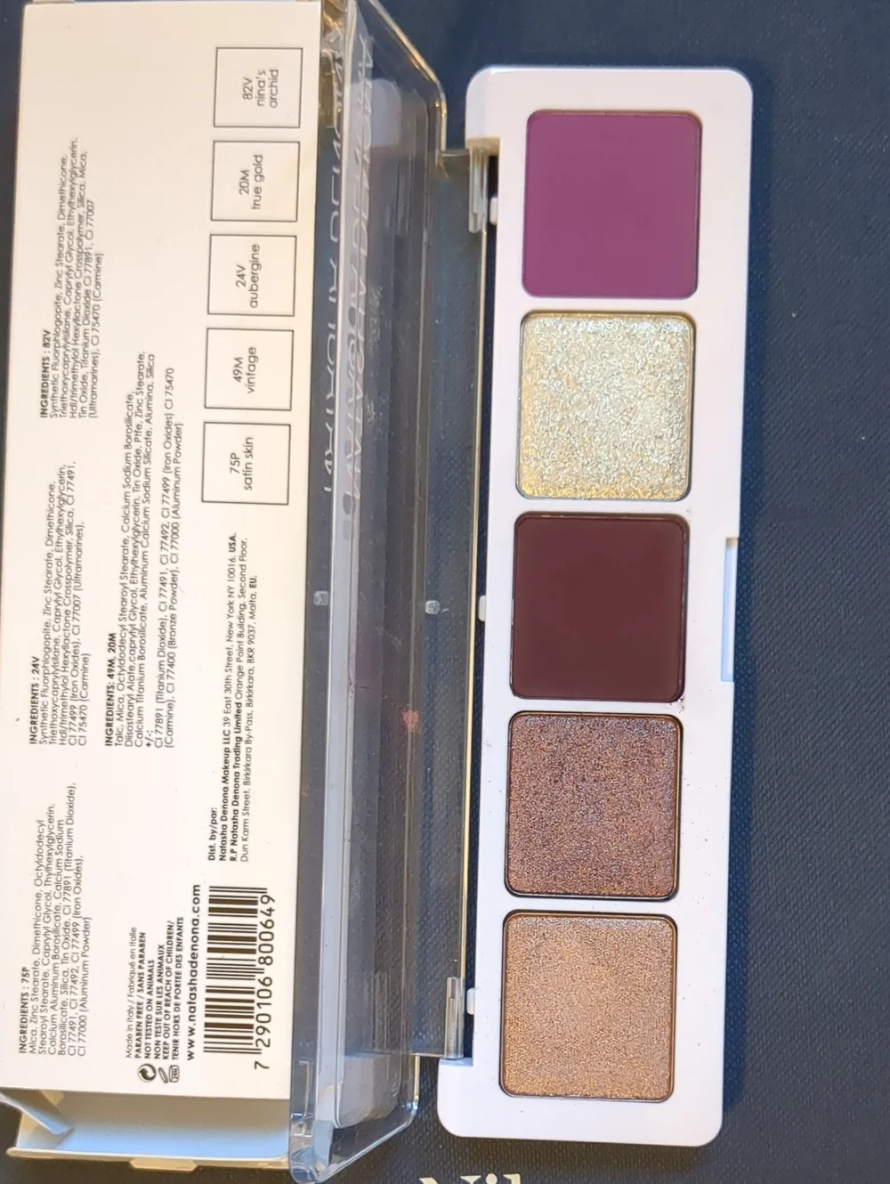 Natasha Denona 5 Pan Pallet 10